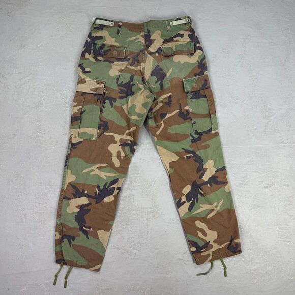 Vintage 1997 U.S. Military Woodland Camo Cargo Pants Fit 34 x 31 - Picture 6 of 7